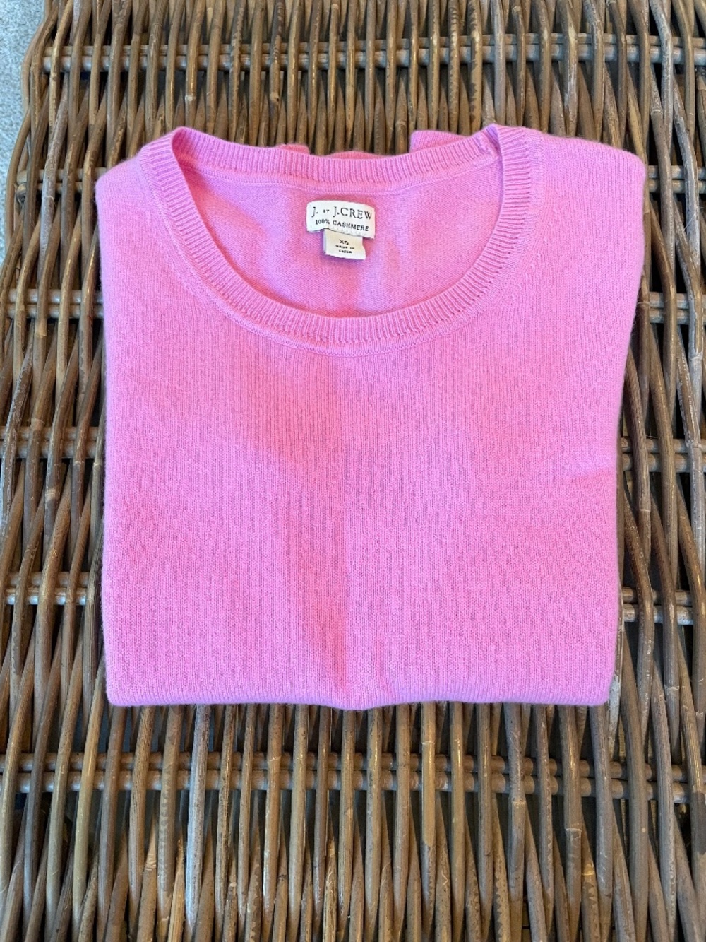 J.Crew Pink Cashmere Sweater